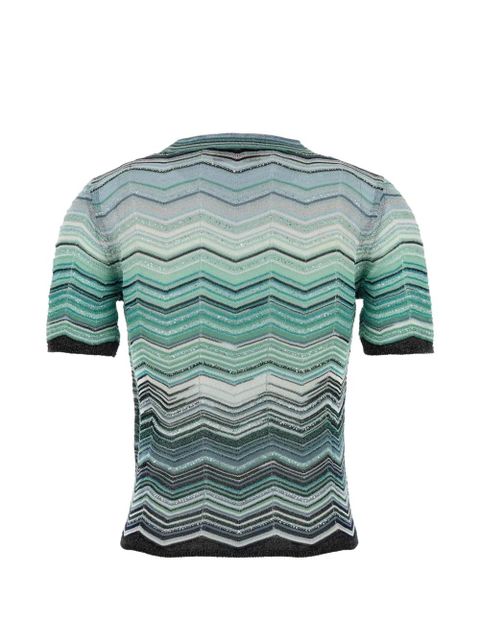 Missoni embroidered T-shirt - Green - zdjęcie produktu nr 2