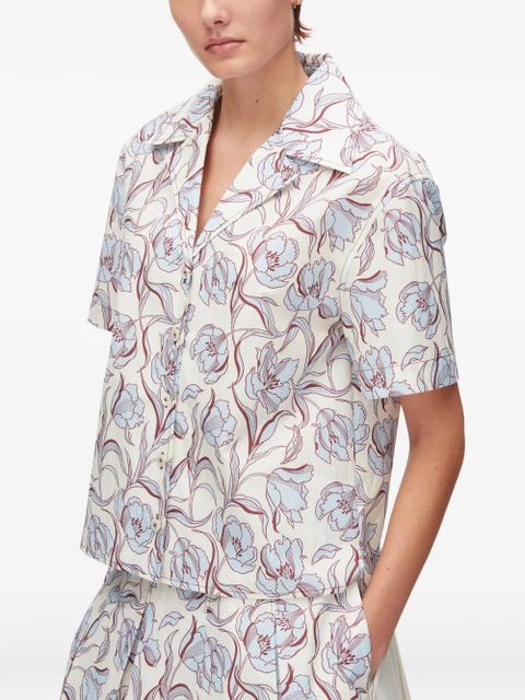 3.1 Phillip Lim floral buttoned shirt - Neutrals