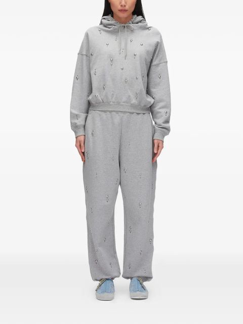 3.1 Phillip Lim Dome embellishment track pants - Grey