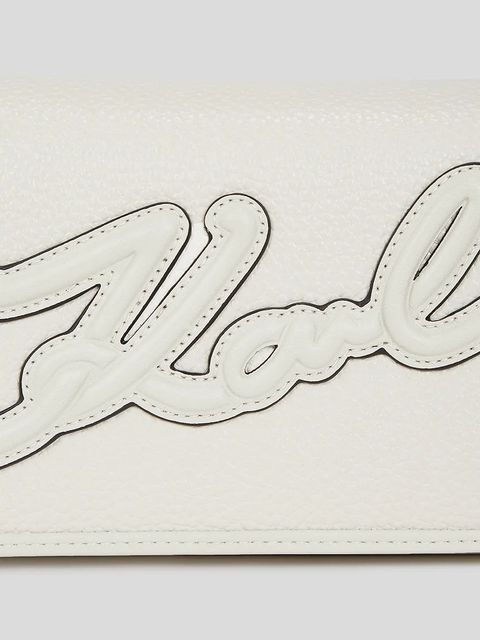 Karl Lagerfeld torebka K/SKUARE kolor biały A3W30026