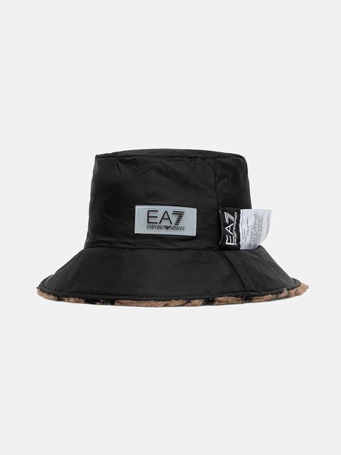 EA7 Emporio Armani kapelusz kolor brązowy AF16373.7W000708 - zdjęcie produktu nr 2