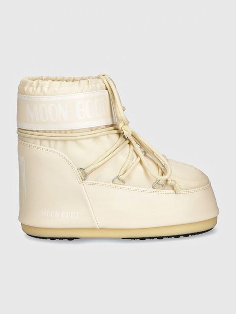 Moon Boot śniegowce MB ICON LOW NYLON kolor beżowy 80D1409340 L002