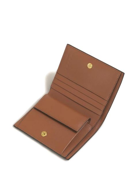 Marni folded leather wallet - Brown