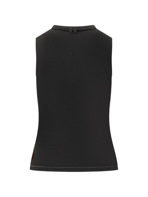 Diesel tie detail tank top - Black - zdjęcie produktu nr 2
