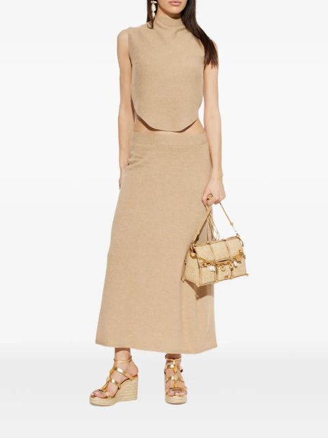 Cult Gaia Infinity knitted skirt - Neutrals - zdjęcie produktu nr 2