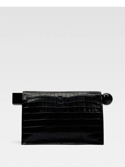 Jacquemus La Pochette Rond Carré clutch bag - Black