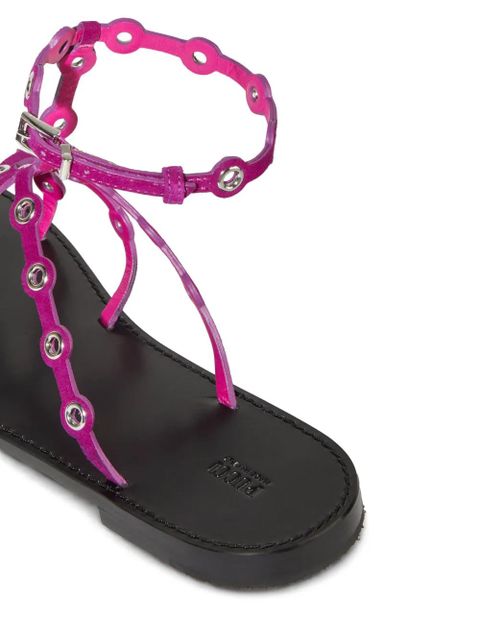 PUCCI Emilio flat sandals - Pink - zdjęcie produktu nr 2