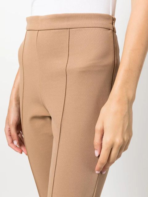 Max Mara seam-detail high-waist leggings - Neutrals