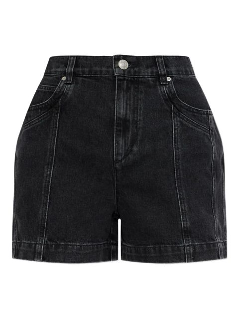 MARANT ÉTOILE Joely panelled shorts - Black - zdjęcie produktu nr 1