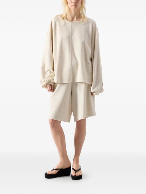 American Vintage Fuxow long-sleeved cotton sweatshirt - Neutrals - zdjęcie produktu nr 2