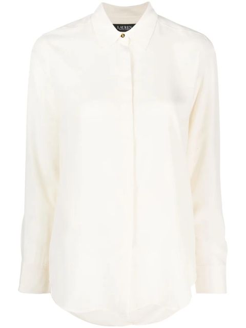 Lauren Ralph Lauren Kristy long-sleeve shirt - Neutrals - zdjęcie produktu nr 1