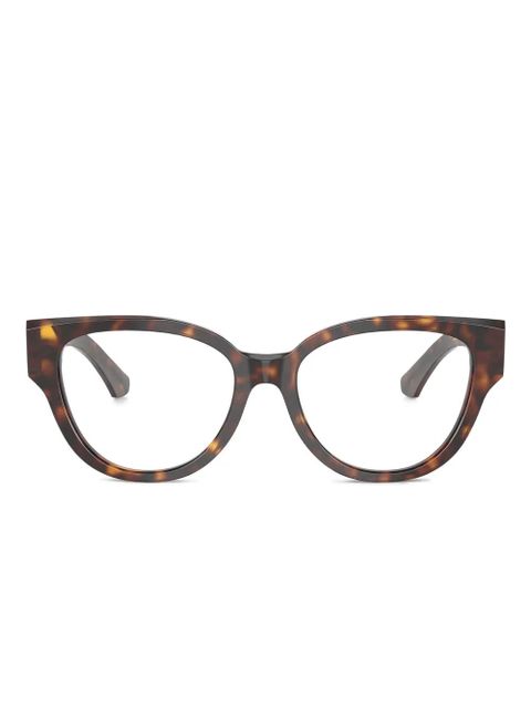 Burberry Eyewear tortoiseshell cat-eye glasses - Brown - zdjęcie produktu nr 1