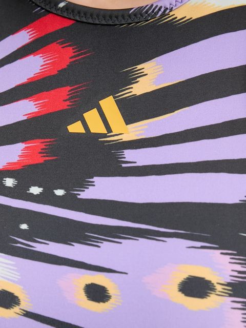 adidas sukienka x Farm Rio kolor czarny maxi dopasowana JL8609