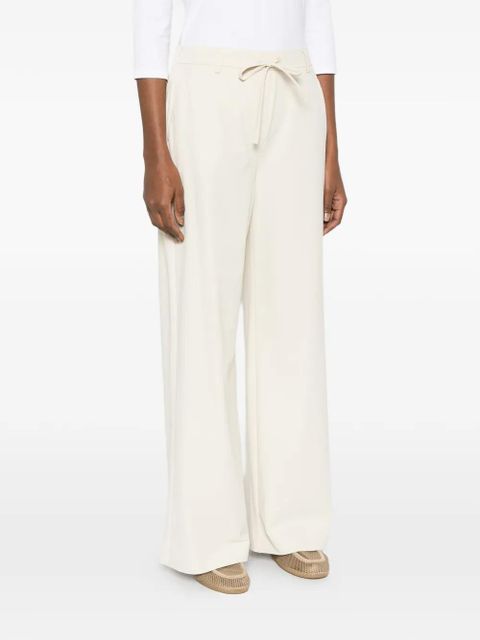 Max Mara drawstring palazzo pants - Neutrals