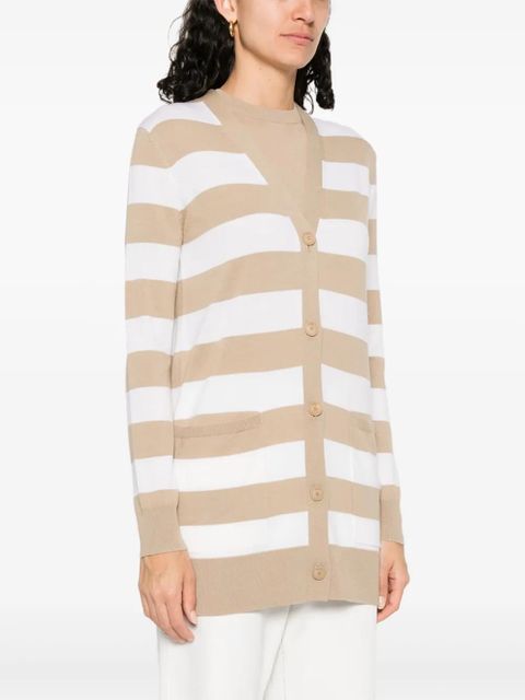 Max Mara virgin wool cardigan - White