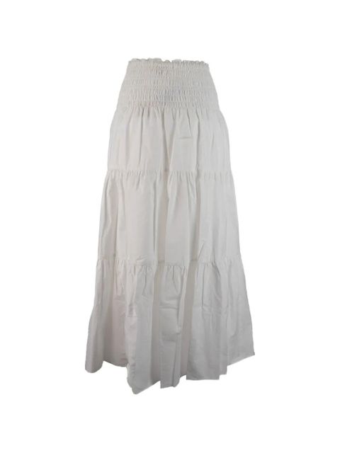 Michael Kors shirred tiered skirt - White - zdjęcie produktu nr 2