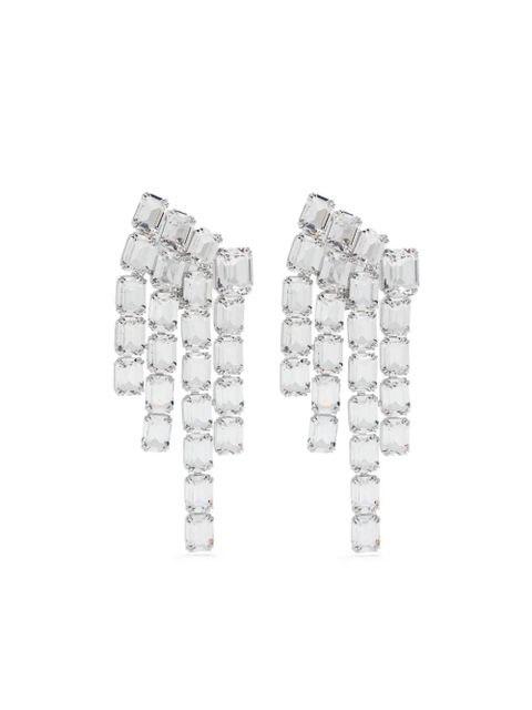 Swarovski Millenia octagon-cut chandelier earrings - White - zdjęcie produktu nr 1