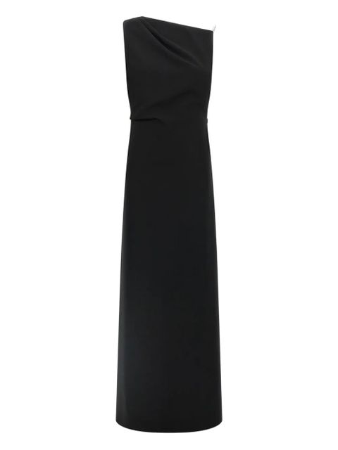 Max Mara draped one-shoulder dress - Black - zdjęcie produktu nr 1