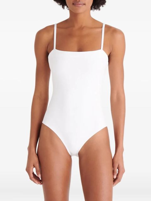 ERES Aquarelle strap swimsuit - White
