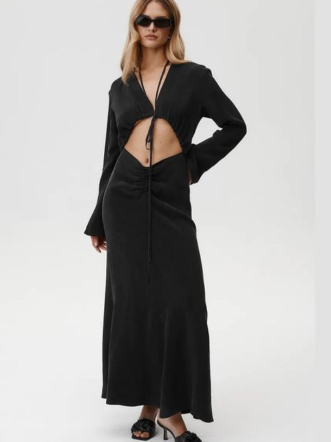 Undress Code sukienka Lilith Dress kolor czarny midi rozkloszowana 881 - zdjęcie produktu nr 1