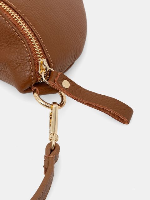 Answear.LAB nerka skórzana kolor brązowy