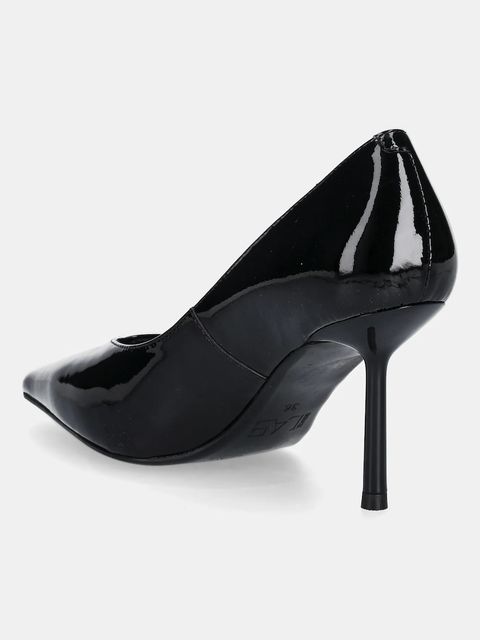 Answear.LAB szpilki skórzane kolor czarny