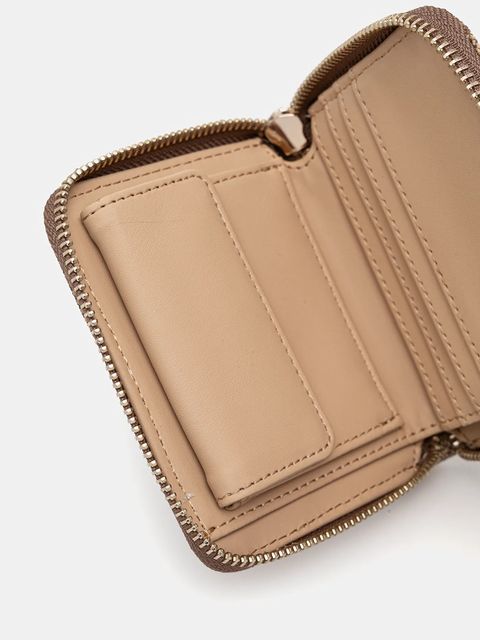 Guess portfel LAUREL damski kolor beżowy SWSG74 59137