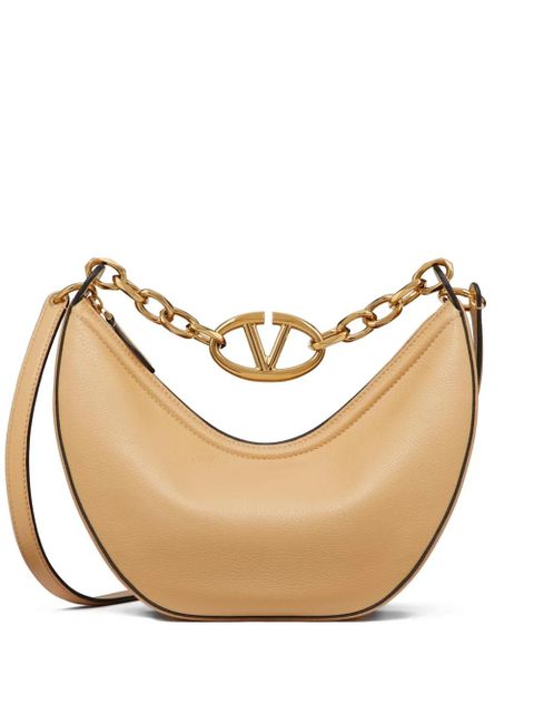 Valentino Garavani small VLogo Moon shoulder bag - Neutrals - zdjęcie produktu nr 1