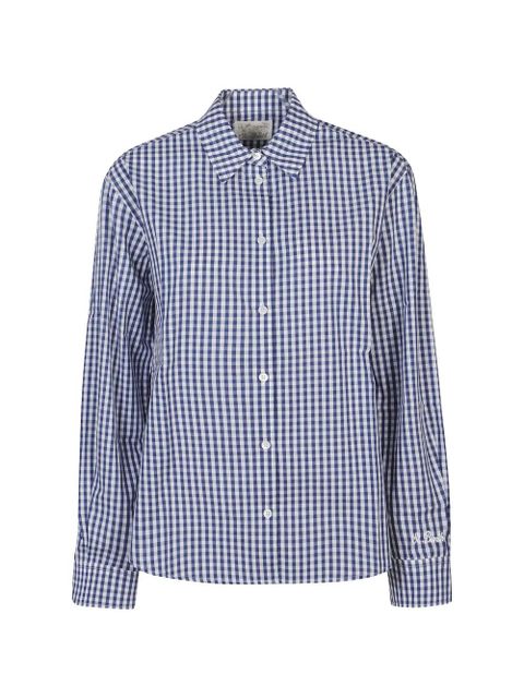 MC2 Saint Barth gingham shirt - Blue - zdjęcie produktu nr 1