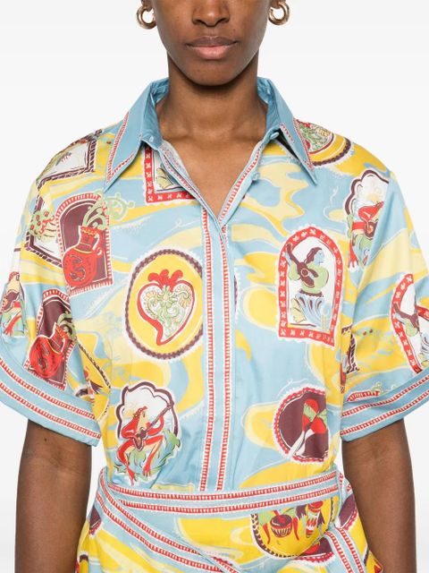 ALEMAIS Emilio shirt - Blue - zdjęcie produktu nr 2