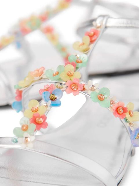 Jimmy Choo Gwyn/Daisy sandals - Silver