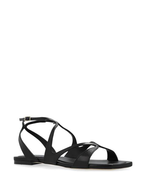 Jimmy Choo Ayla leather sandals - Black - zdjęcie produktu nr 2