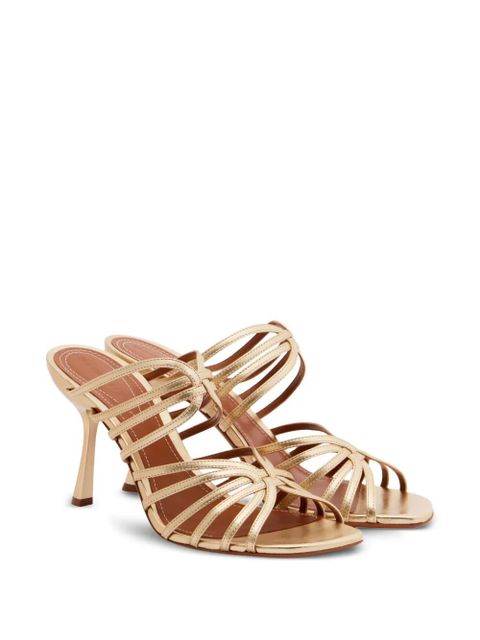 ZIMMERMANN Aura strappy heeled sandals - Gold - zdjęcie produktu nr 2