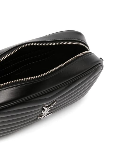 Saint Laurent Lou leather mini bag - Black