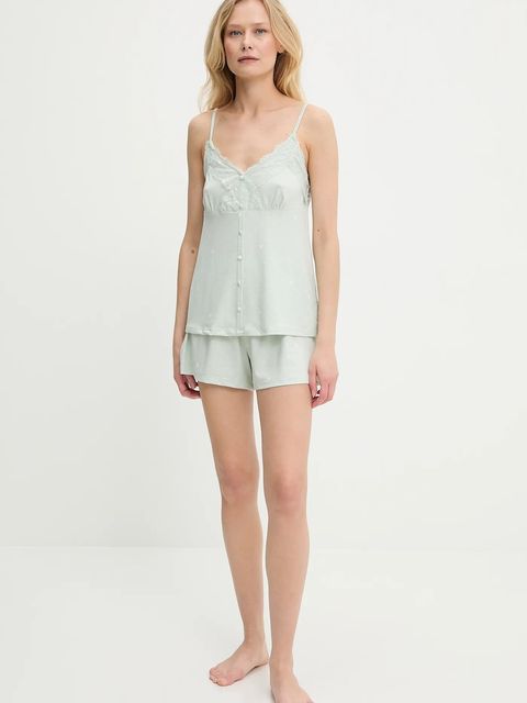 Answear.LAB piżama damska kolor turkusowy