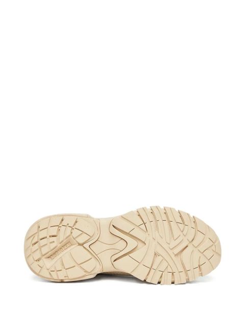 Diesel panelled sneakers - Gold