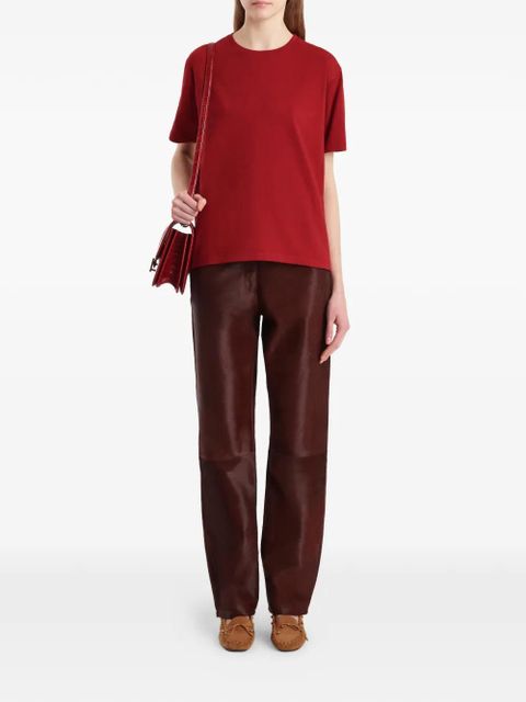 KHAITE Mae T-shirt - Red - zdjęcie produktu nr 2