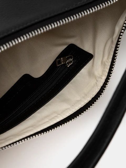 Silvian Heach torebka skórzana SPACCANAPOLI kolor czarny RCP25028BO