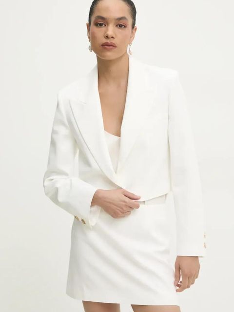 Answear.LAB spódnica mini kolor biały mini - zdjęcie produktu nr 1