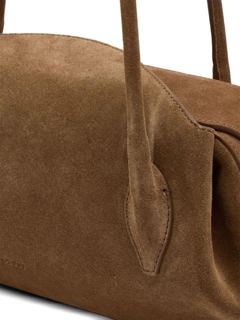 Yuzefi leather tote bag - COGNAC
