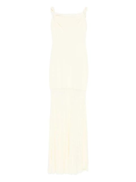 SIR. Elia off-shouder twist maxi dress - Yellow - zdjęcie produktu nr 1