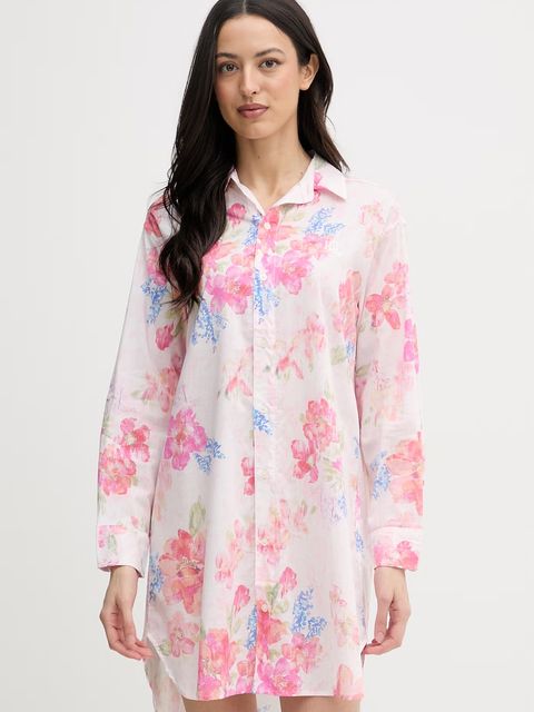 Lauren Ralph Lauren koszula nocna damska z wiskozy - zdjęcie produktu nr 1