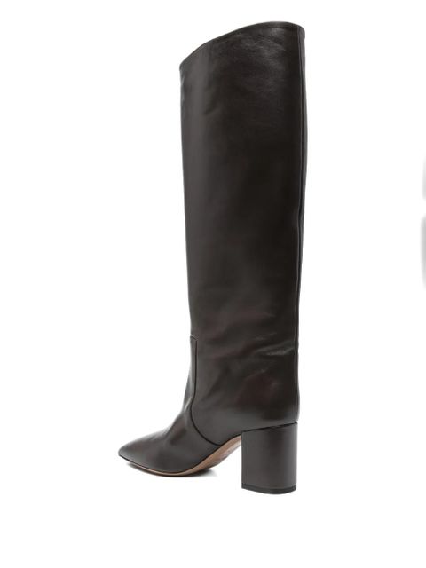 Paris Texas 70mm Anja calf leather boots - Brown