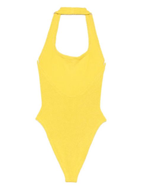 Hunza G Sandy halterneck swimsuit - Yellow - zdjęcie produktu nr 2
