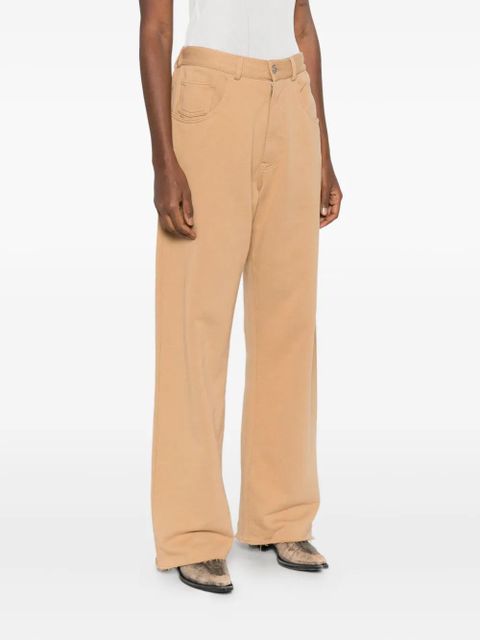MM6 Maison Margiela cotton trousers - Neutrals