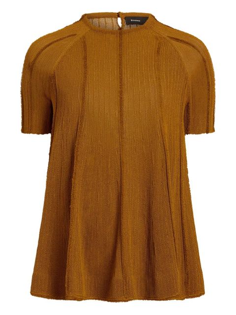 Proenza Schouler Tavia knited top - Green - zdjęcie produktu nr 1