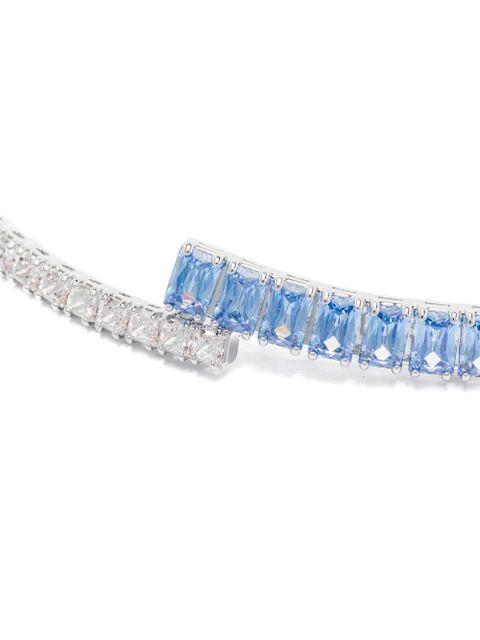 Swarovski Matrix choker necklace - Silver