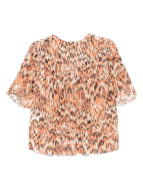ISABEL MARANT silk blouse - Orange - zdjęcie produktu nr 2