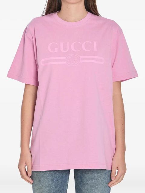 Gucci logo t-shirt - Pink - zdjęcie produktu nr 1