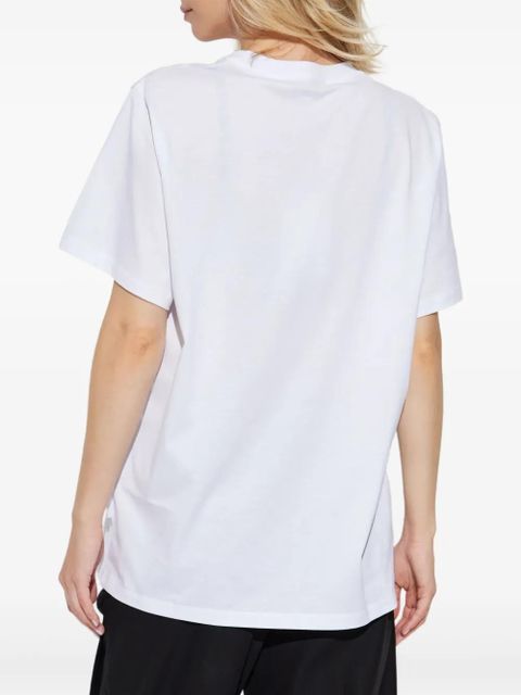 Max Mara floral-print T-shirt - White